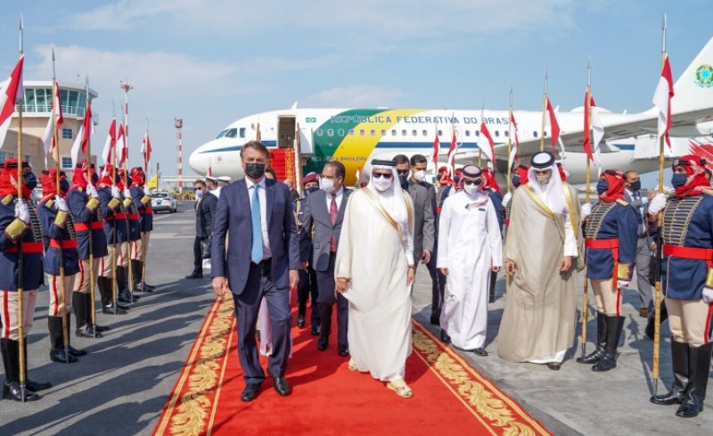 فخامة الرئيس البرازيلي يصل إلى مملكة البحرين