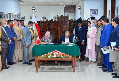 توقيع مذكرة تفاهم نيابية بين البحرين وباكستان لدعم مسارات التعاون المشترك