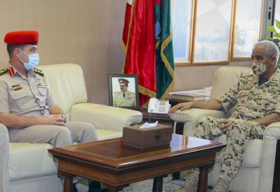 رئيس هيئة الأركان يستقبل وفدا من ادارة الشرطة العسكرية بالقوات المسلحة بجمهورية مصر العربية