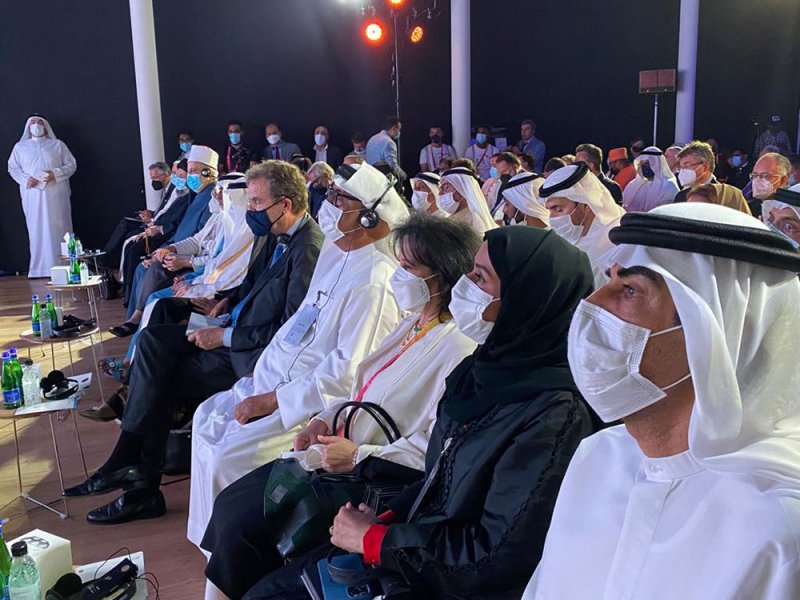 الشيخة مي تشارك في إطلاق مبادرة التحاف العالمي للتسامح بالإمارات