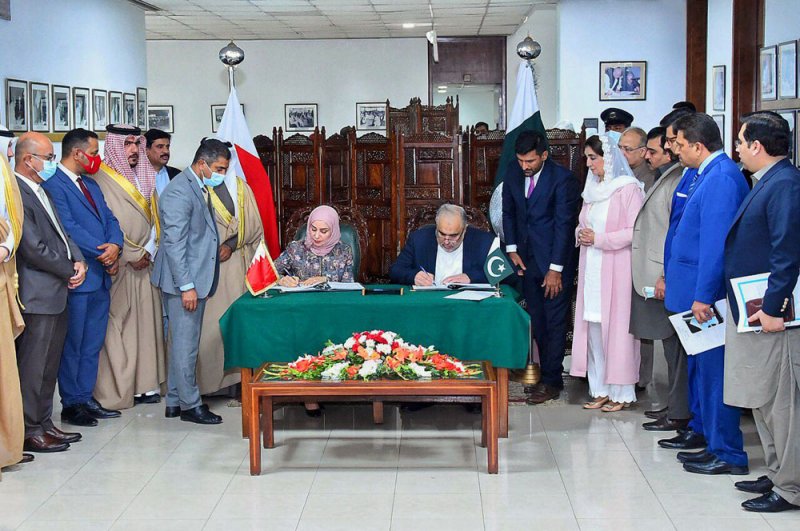 توقيع مذكرة تفاهم نيابية بين البحرين وباكستان لدعم مسارات التعاون المشترك