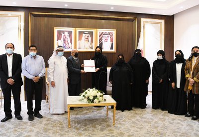 جمعية الصداقة للمكفوفين تمنح سبيكة الفضالة عضويتها الفخرية