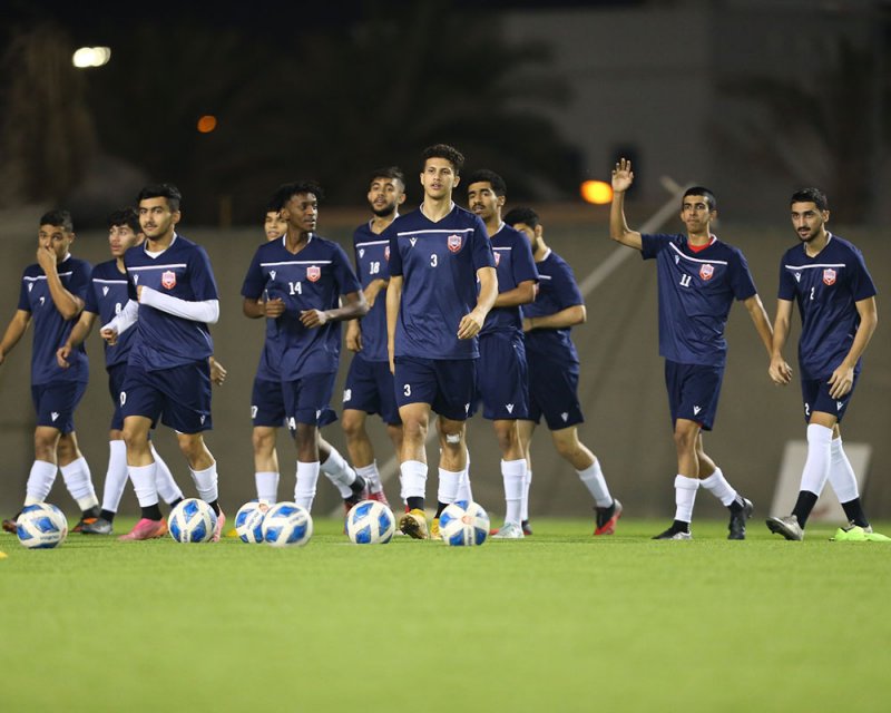 منتخب الشباب لكرة القدم يغادر إلى البصرة للمشاركة ببطولة غرب آسيا