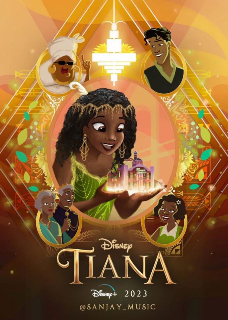 "ديزني" تكشف عن ملصق مسلسل Tiana