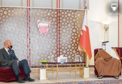 سمو ولي العهد رئيس مجلس الوزراء يستقبل القائم بأعمال سفارة دولة إسرائيل بمناسبة انتهاء فترة عمله