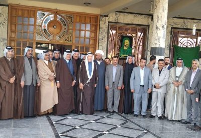 شيخ مشايخ عشيرة الجبور بمحافظة بابل يقيم حفل استقبال لسعادة السفير عبداللطيف السكران