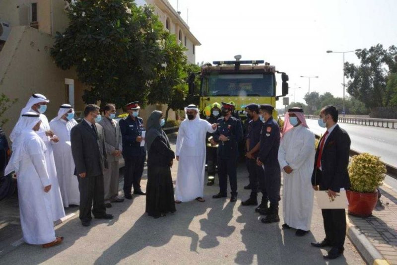 المحافظة الشمالية تنفذ تجربة اخلاء وهمي بالتعاون مع الإدارة العامة للدفاع المدني ووزارة الصحة
