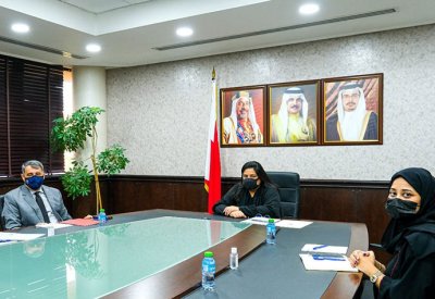 أمين عام التعليم العالي تجتمع مع رئيس جامعة البحرين الطبية