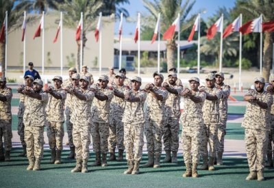 تخريج دورة المتطوعين المدنيين للقوة الاحتياطية "الدفعة الثانية" بقوة دفاع البحرين استمراراً للمرحلة الأولى‎‎‎‎‎‎