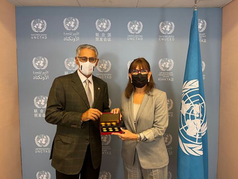 وزير الصناعة يجتمع  بالأمين العام لمؤتمر الأمم المتحدة للتجارة والتنمية UNCTAD