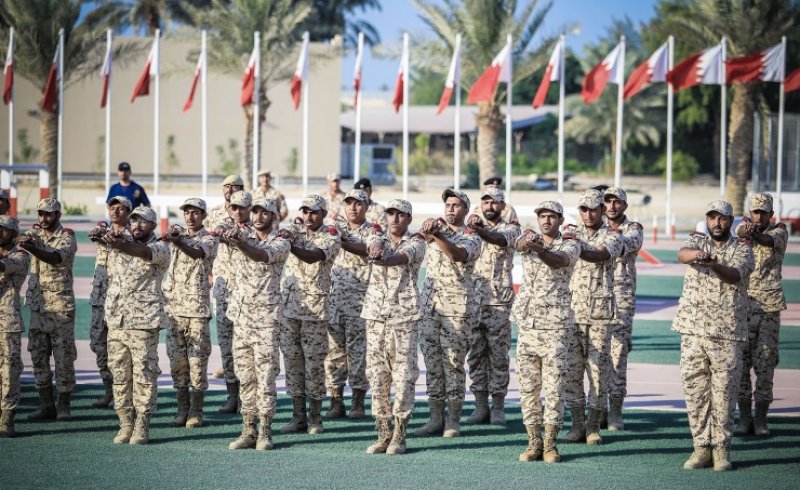 تخريج دورة المتطوعين المدنيين للقوة الاحتياطية "الدفعة الثانية" بقوة دفاع البحرين استمراراً للمرحلة الأولى‎‎‎‎‎‎