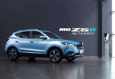 “إم جي ZS EV”.. أول سيارة دفع رباعي كهربائية بالبحرين