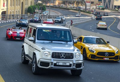 موكب دبي للسيارات الخارقة يجمع عشّاق عالم المحركات في نو فيلتر