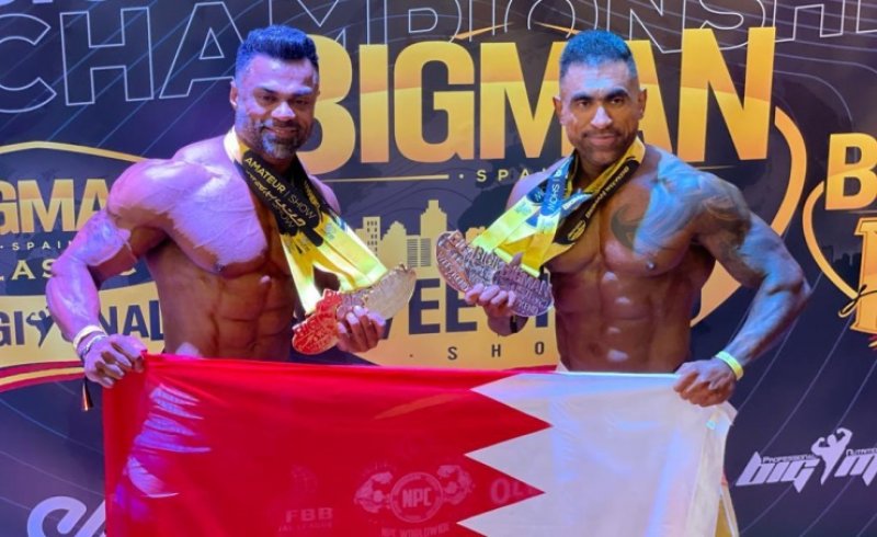 البحرين تحرز سبع ميداليات ملونة في بطولة بيغ مان ويكند شو لكمال الأجسام