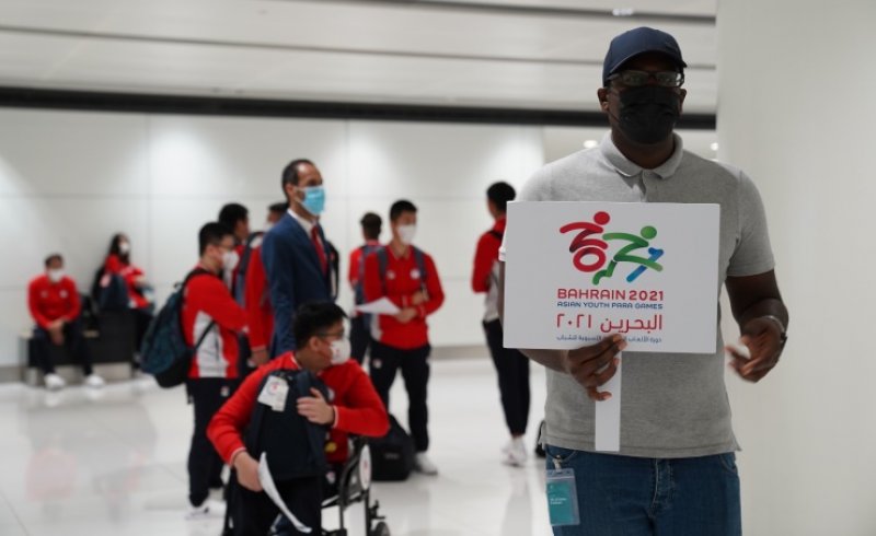 اكتمال وصول الوفود المشاركة في منافسات دورة الألعاب البارالمبية الآسيوية للشباب