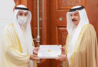 جلالة الملك المفدى يستقبل الأمين العام لمجلس التعاون لدول الخليج العربية