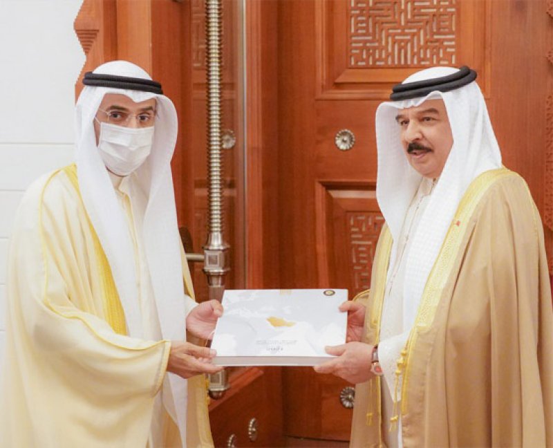 جلالة الملك المفدى يستقبل الأمين العام لمجلس التعاون لدول الخليج العربية