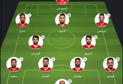 تعرف على تشكيلة منتخبنا الوطني أمام قطر