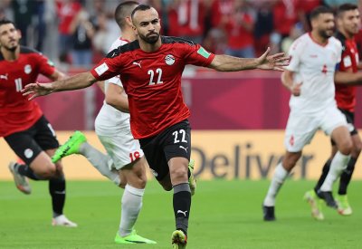 مصر تنتزع 3 نقاط من لبنان في كأس العرب
