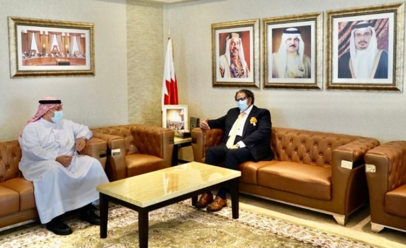 وزير العدل يجتمع مع مدير مكتب الأمم المتحدة المعني بمكافحة المخدرات والجريمة في دول مجلس التعاون‎‎
