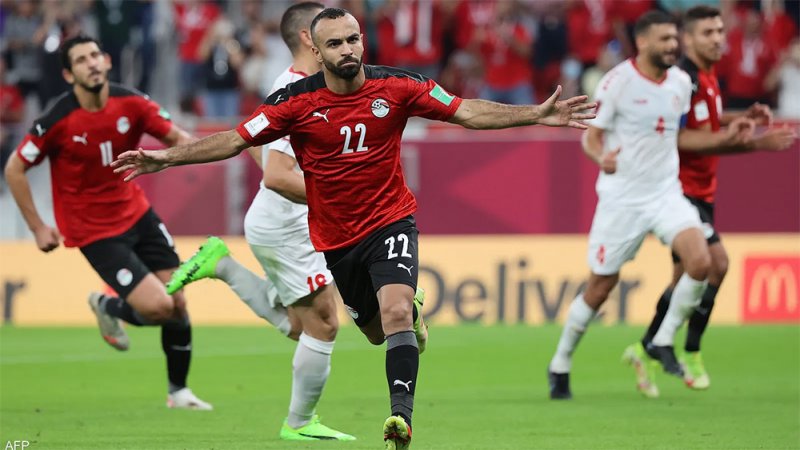 مصر تنتزع 3 نقاط من لبنان في كأس العرب