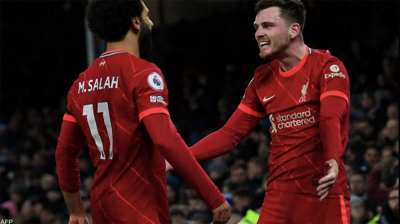 صلاح يقود ليفربول للفوز على إيفرتون