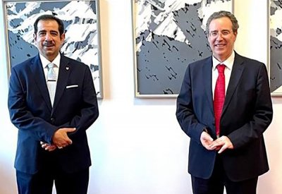 وزير الدولة بوزارة الخارجية الألمانية يستقبل سفير البحرين في برلين