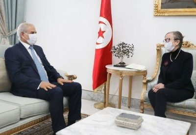 رئيسة الحكومة التونسية تستقبل سفير البحرين في تونس
