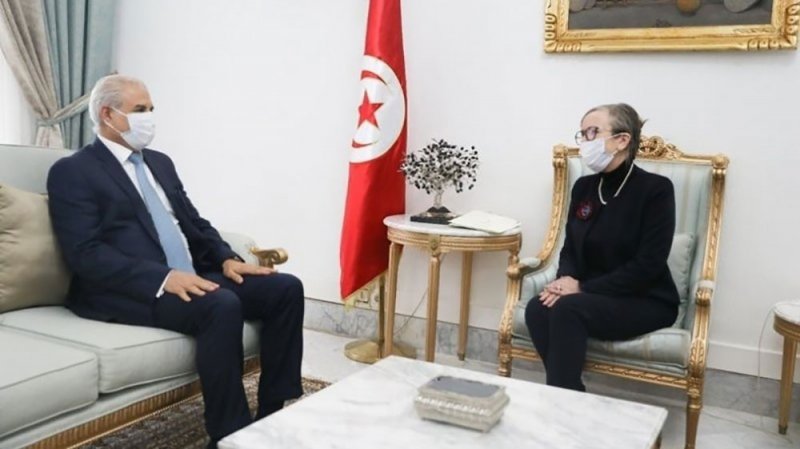 رئيسة الحكومة التونسية تستقبل سفير البحرين في تونس