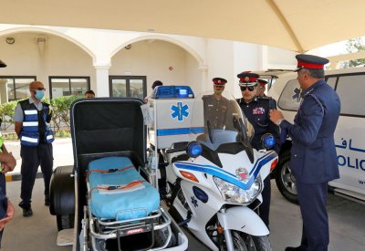 المفتش العام بوزارة الداخلية يتفقد جاهزية إدارة النقل
