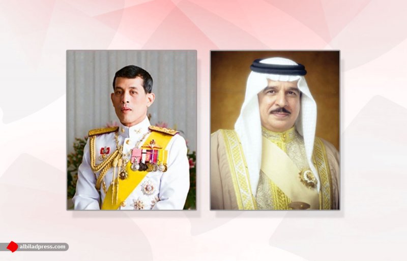 جلالة الملك المفدى يهنئ ملك مملكة تايلاند بذكرى اليوم الوطني