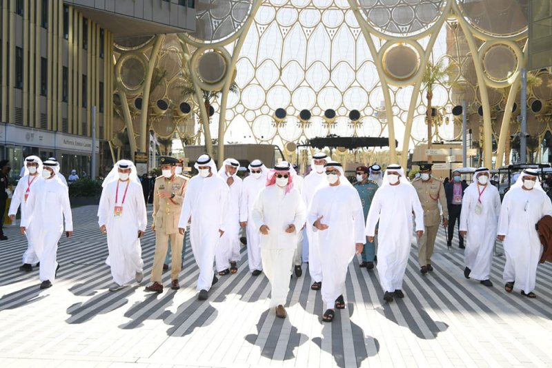 وزير الداخلية يقوم بزيارة إلى دولة الإمارات ويشيد بالقدرات التنظيمية الهائلة في اكسبو 2020 بدبي