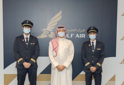 طيران الخليج ترحب بانضمام طيارين بحرينيين للخدمة