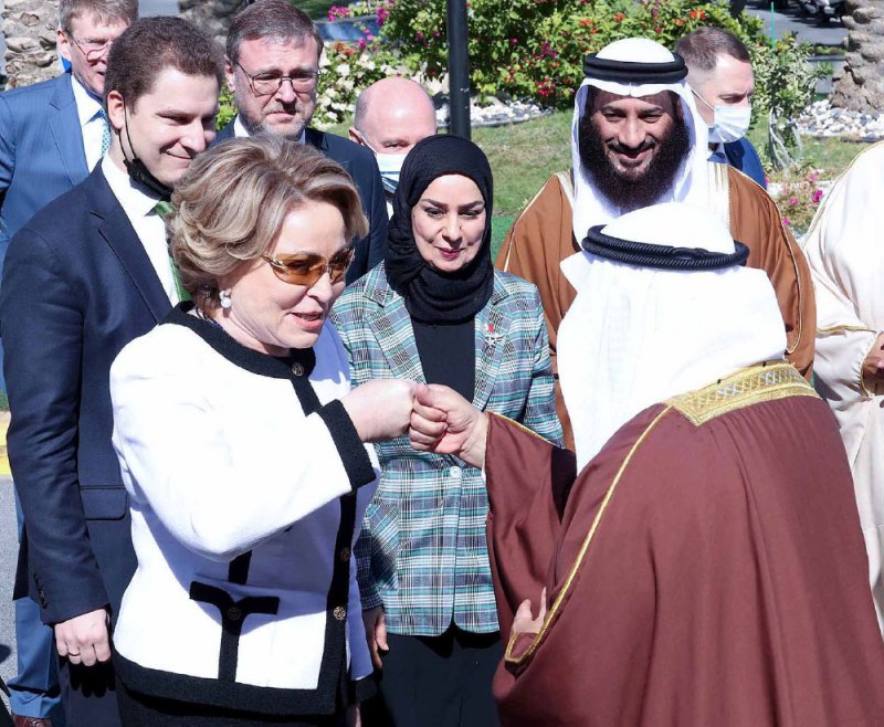 رئيسة البرلمان الروسي: زيادة التبادل التجاري بين المنامة وموسكو