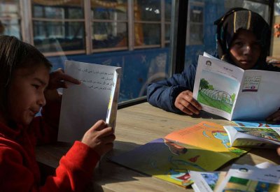 مكتبات متنقلة تعود إلى إسعاد الأطفال في كابول