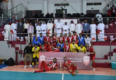 الحمادي يتوج نادي سار بطلاً لكأس كرة الصالات