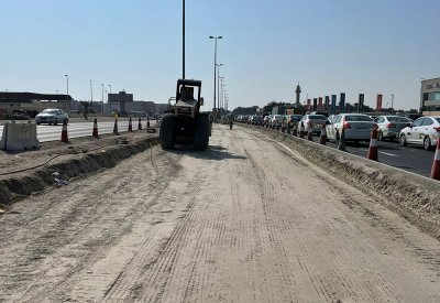 "شؤون الأشغال": بدء العمل بمشروع تطوير شارع الشيخ جابر الصباح مع شارع 1 في سترة