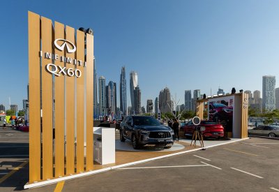 إنفينيتي تعرض أحدث سياراتها في معرض نو فلتر دبي