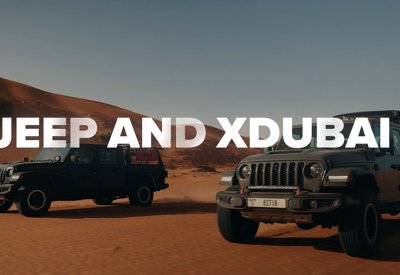 جيب الشرق الأوسط تتعاون مع "إكس دبي" في استكشاف طريق صحراوية مجهولة على "جلاديتور ساند رانر"