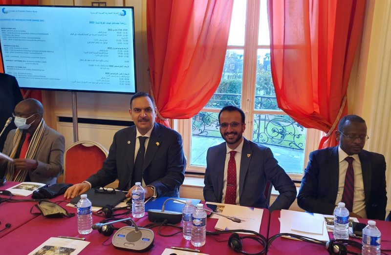 غرفة البحرين تشارك في الاجتماع التنسيقي للجانب العربي بالغرفة العربية الفرنسية