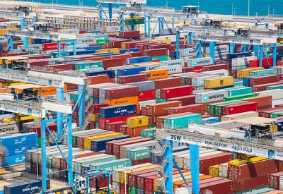 406 مليون دينار إجمالي الصادرات السلعية وطنية المنشأ خلال نوفمبر 2021
