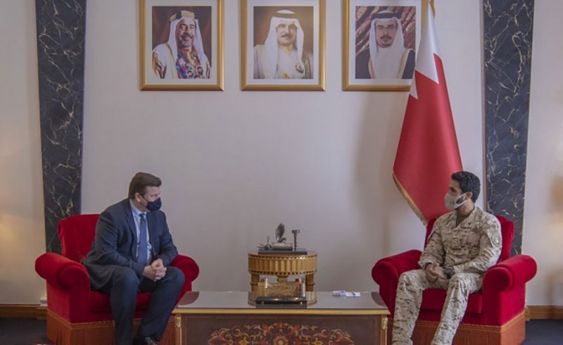 سمو مستشار الأمن الوطني قائد الحرس الملكي يستقبل وزير القوات المسلحة بالمملكة المتحدة