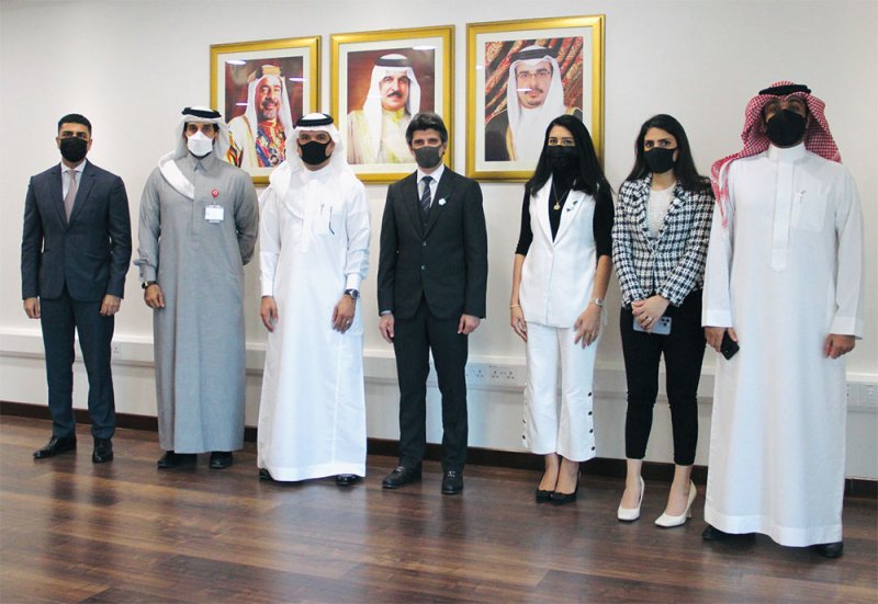 الرئيس التنفيذي للمستشفيات الحكومية يستقبل الرئيس التنفيذي لشركة STC البحرين 