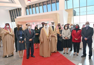 الشيخ خالد بن عبد الله يفتتح مركز الشيخ عبد الله بن خالد الصحي