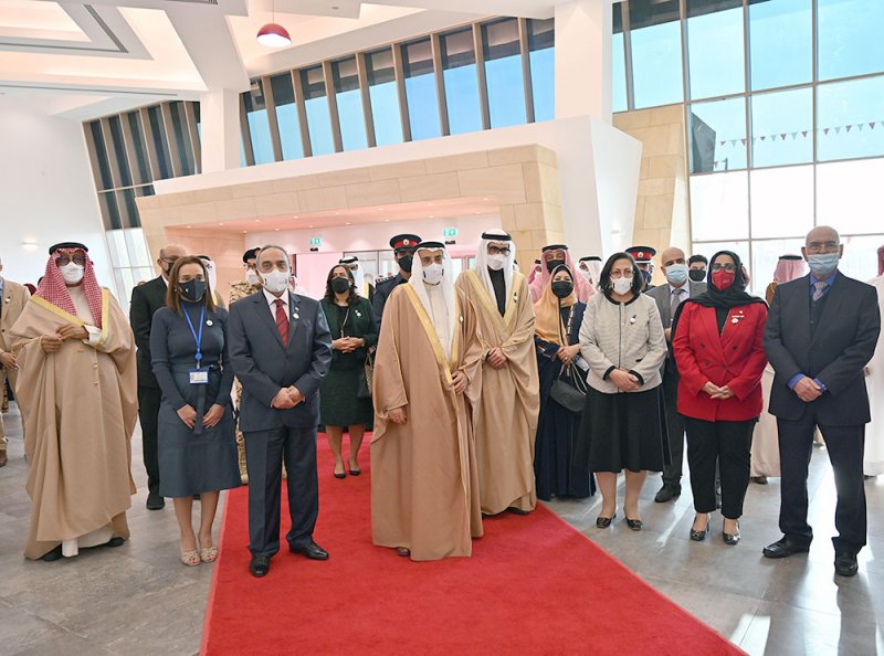 الشيخ خالد بن عبد الله يفتتح مركز الشيخ عبد الله بن خالد الصحي