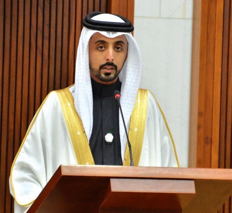 النعيمي يهنئ جلالة الملك وولي العهد رئيس مجلس الوزراء بالأعياد الوطنية المجيدة