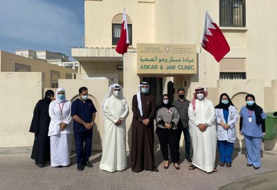 رئيس مراكز الرعاية الصحية الأولية تتفقد عيادة جو وعسكر