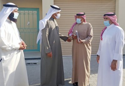 تنفيذاً لأمر سمو ولي العهد رئيس مجلس الوزراء .. وزير الإسكان يباشر توزيع الوحدات على منتفعي مدينة سلمان