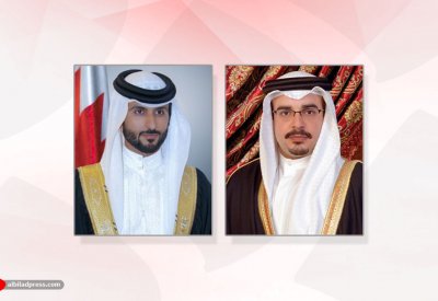 ناصر بن حمد يهنئ سمو ولي العهد رئيس مجلس الوزراء بنجاح إطلاق "ضوء 1"