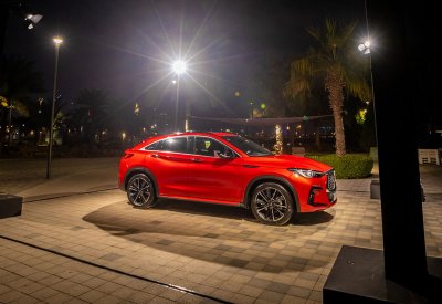إنفينيتي QX55 الجديدة كلياً تخطف الأضواء